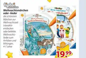 Magro Tiptoi Weihnachtsmärchen Oder Lieder Angebot