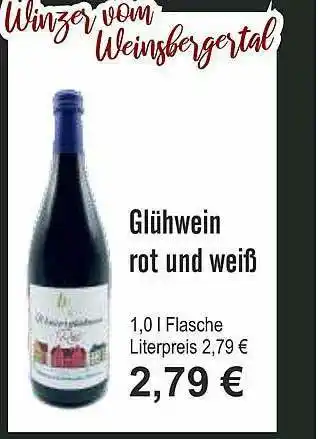 Bilgro Glühwein Rot Und Weiß Angebot