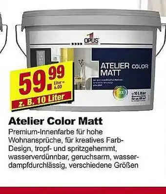 Leymann Baustoffe Atelier Color Matt Angebot