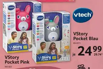 Selgros Vtech VStory Pocket Pink oder VStory Pocket Blau Angebot