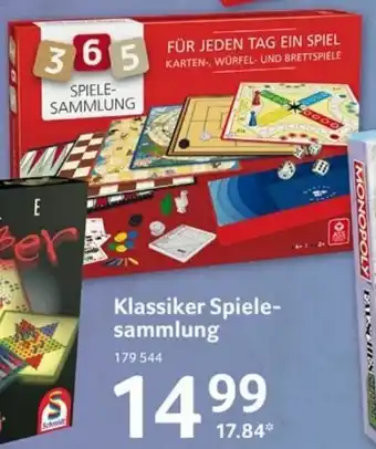 Selgros Klassiker Spielesammlung Angebot