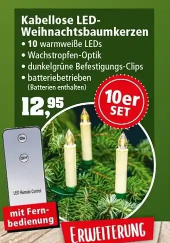 Thomas Philipps Kabellose LED Weihnachtsbaumkerzen Angebot