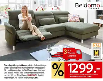 Zurbrüggen Beldomo charming-s longchairkombi Angebot