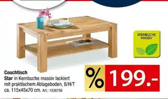Zurbrüggen Couchtisch Angebot