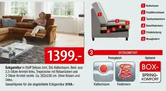 Zurbrüggen Eckgarnitur Angebot