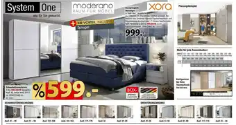 Zurbrüggen Moderano oder xora boxspringbett moonlight oder schwebetürenschrank Angebot