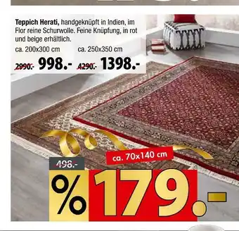 Zurbrüggen Teppich herati Angebot