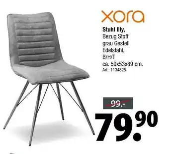 Zurbrüggen Xora stuhl illy Angebot