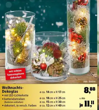 Thomas Philipps Weihnachts Dekoglas Angebot