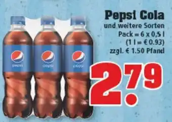 trinkgut Pepsi Cola 6x0,5L Angebot