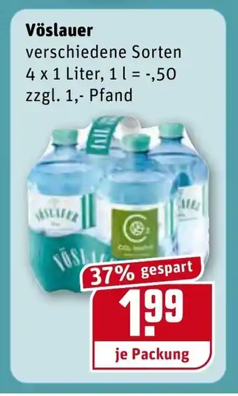 REWE Vöslauer 4x1L Angebot