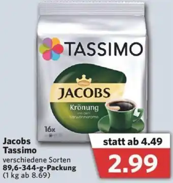 Combi Jacobs Tassimo 89,6- 344g Angebot