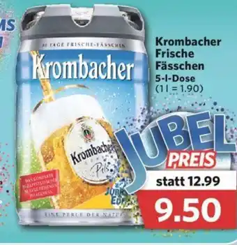 Combi Krombacher Frische Fässchen 5L Angebot