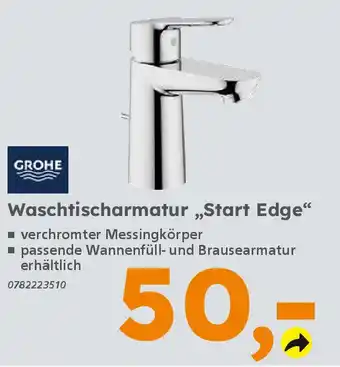 Globus Baumarkt GROHE Waschtischarmatur „Start Edge" Angebot