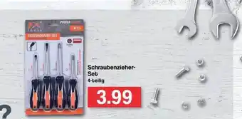 Famila Nord West Schraubenzieher-Set 4-teilig Angebot