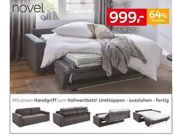 XXXLutz Novel schlafsofa Angebot