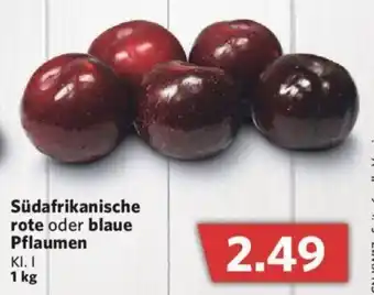 Combi Südafrikanische rote oder blaue Pflaumen 1kg Angebot