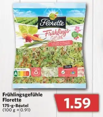 Combi Frühlingsgefühle Florette 175g Beutel Angebot