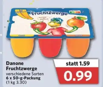 Combi Danone FruchtZwerge 6x50g Angebot