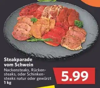 Combi Steakparade vom Schwein 1kg Angebot