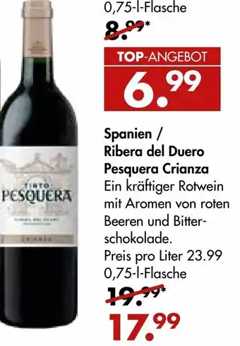 Galeria Markthalle Spanien / Ribera del Duero Pesquera Crianza Angebot