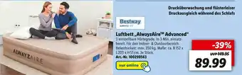 Lidl Bestway luftbett „alwayzaire advanced“ Angebot