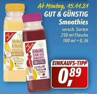 Simmel Gut & Günstig Smoothies Angebot