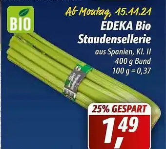 Simmel Edeka Bio Staudensellerie Angebot