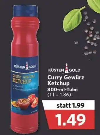 Combi Küsten Gold Curry Gewürz Ketchup 800ml Angebot