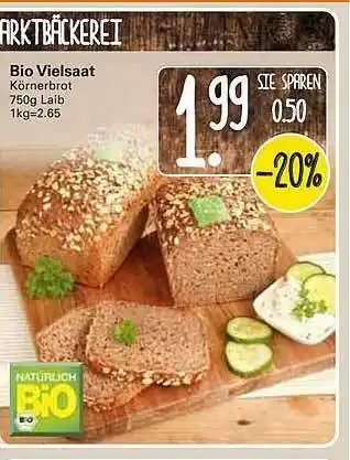 WEZ Bio Vielsaat Angebot