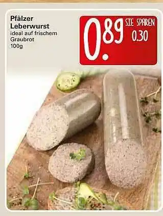 WEZ Pfälzer Leberwurst Angebot