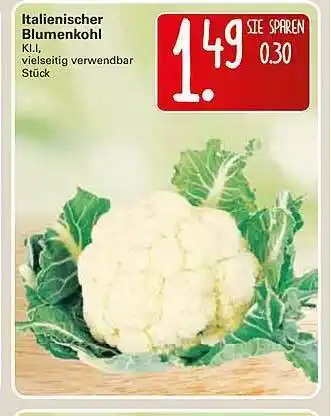 WEZ Italinischer Blumenkohl Angebot