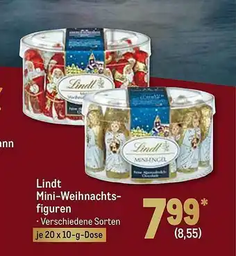 METRO Lindt Mini-weihnachts Figuren Angebot