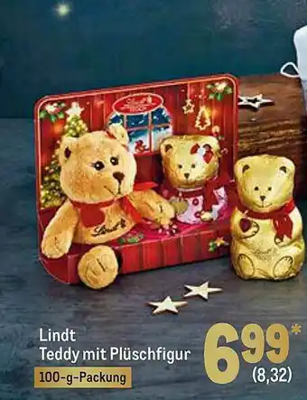 METRO Lindt Teddy Mit Pluschfigur Angebot