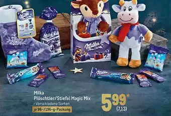 METRO Milka Pluschtier-stiefel Magic Mix Angebot