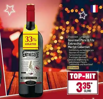 METRO Frankreich-languedoc Gourmet Pere & Fils Entrecote Merlot Cabernet Angebot