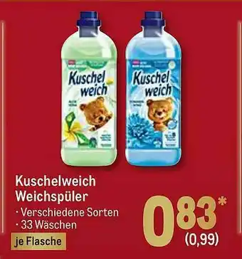 METRO Kuschenlweich Weichspüler Angebot