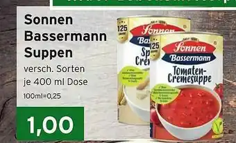 CAP Markt Sonnenbassermann Suppen Angebot