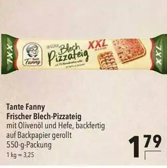 CITTI Markt Tanten Fanny Frischer Bletch-pizzateig Angebot