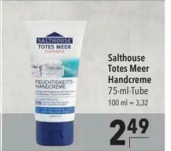 CITTI Markt Salthouse Totes Meer Handcreme Angebot