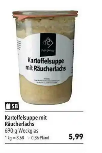 CITTI Markt Sb Kartoffelsuppe Mit Räucherlachs Angebot