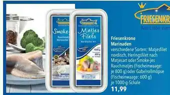 CITTI Markt Friesenkrone Marinaden Angebot