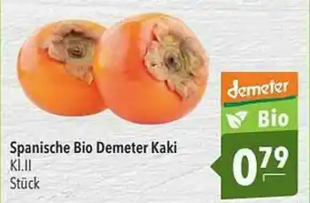 CITTI Markt Spanische Bio Demeter Kaki Angebot