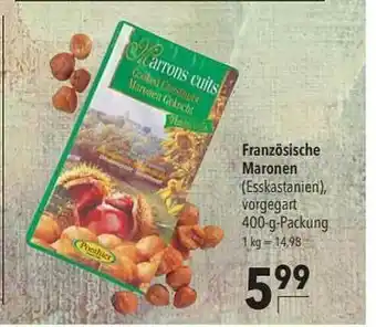 CITTI Markt Französische Maronen Angebot