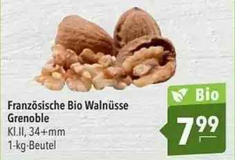 CITTI Markt Französische Bio Walnüsse Grenoble Angebot