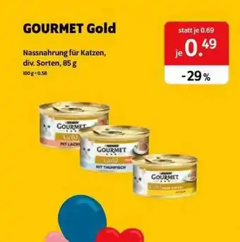 Das Futterhaus Gourmet Gold Nassnahrung Für Katzen Angebot