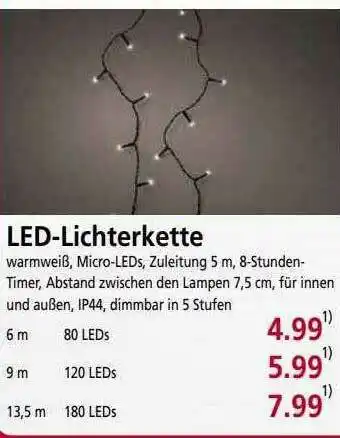 bauSpezi Led-lichterkette Angebot