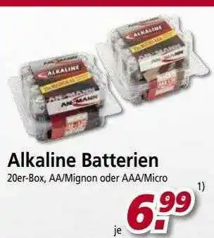 bauSpezi Alkaline Batterien Angebot