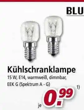 bauSpezi Kühlschranklampe Blublaxa Angebot