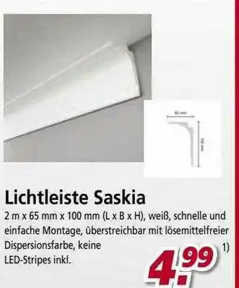 bauSpezi Lichtleiste Saskia Angebot